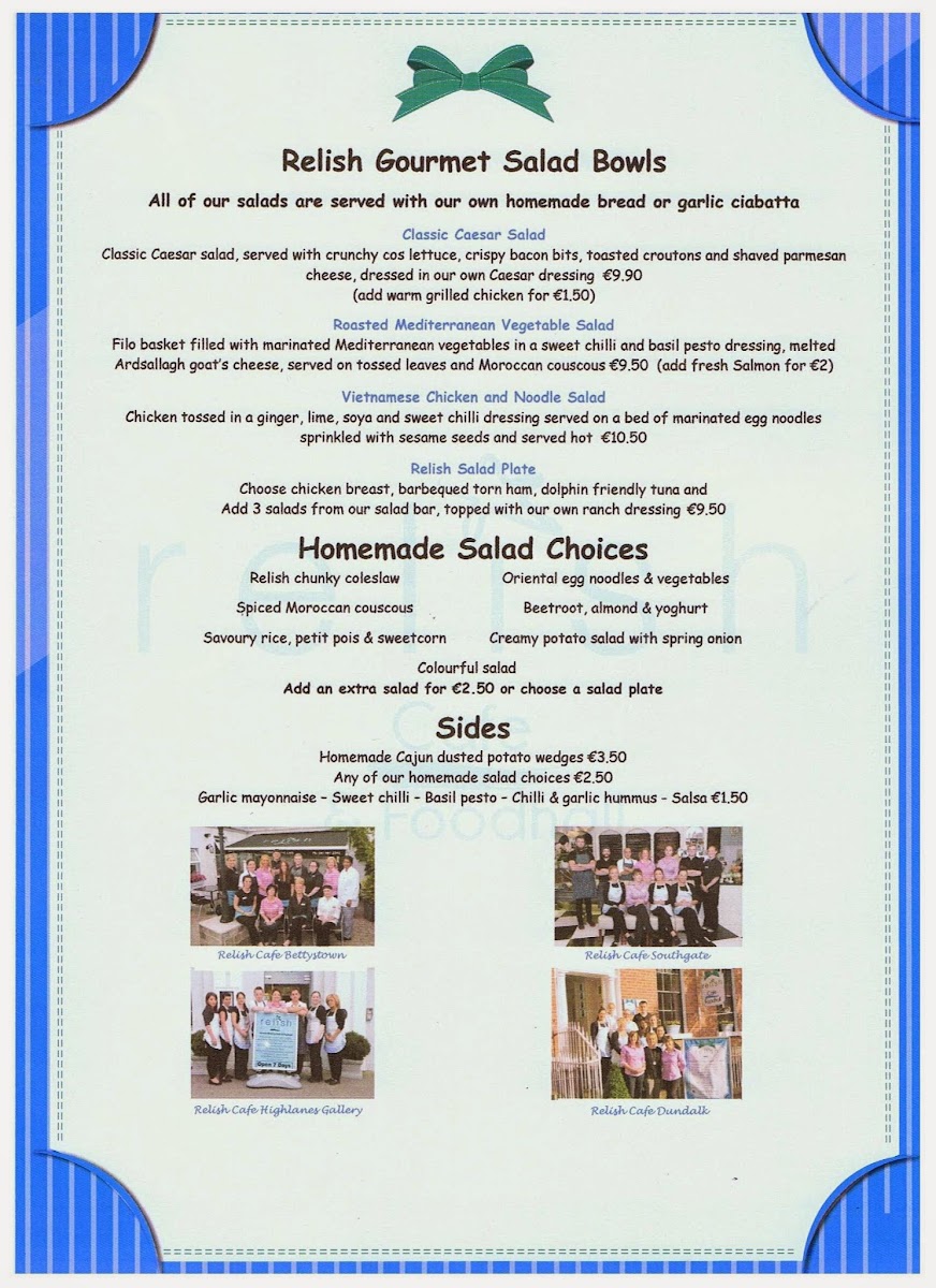 Menu Relish Cafe & Foodhall-3